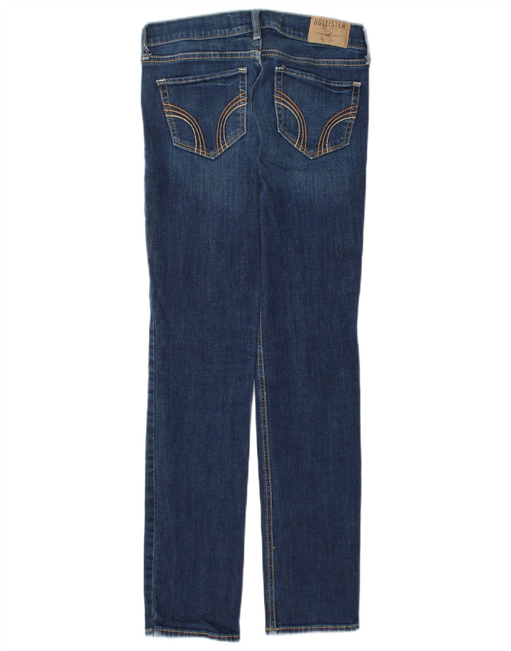HOLLISTER Calça jeans feminina Socal Stretch Slim US 0 XS W24 L31 algodão azul