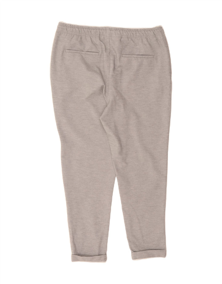 ZARA Womens Tracksuit Trousers UK 18 XL Grey Vintage Zara and Second-Hand Zara from Messina Hembry 