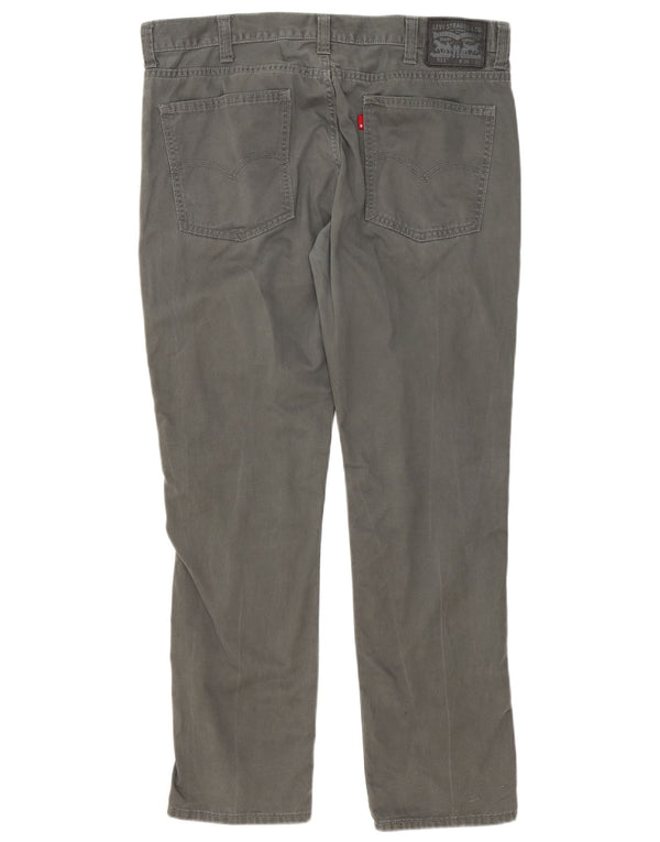 Calça Levi's Masculina 511 Slim Casual W38 L32 Cinza Algodão