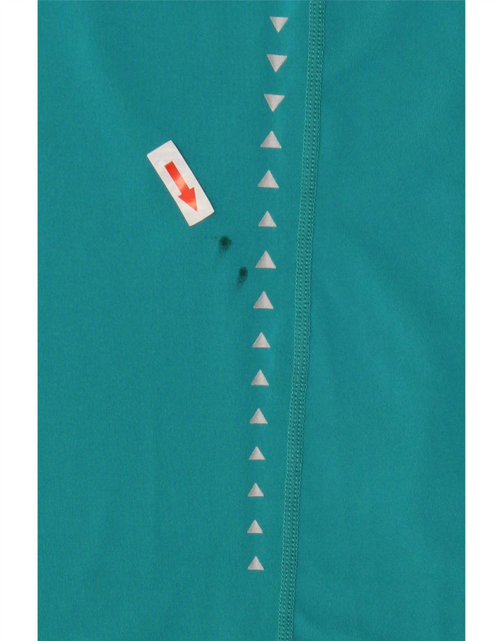 Camiseta feminina Mountain Warehouse UK 18 XL turquesa poliéster