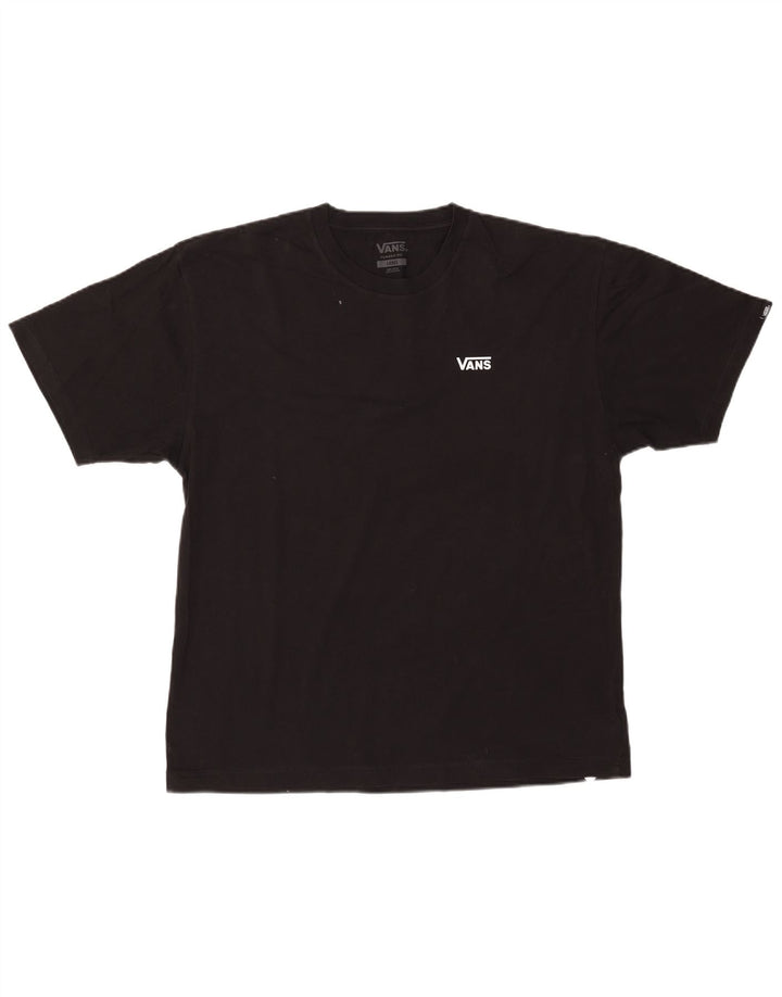 Camiseta VANS Masculina Classic Fit Top Grande Algodão Preto