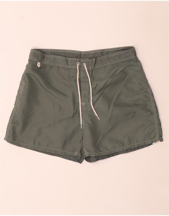 Shorts de natação masculino Sundek médio cinza nylon