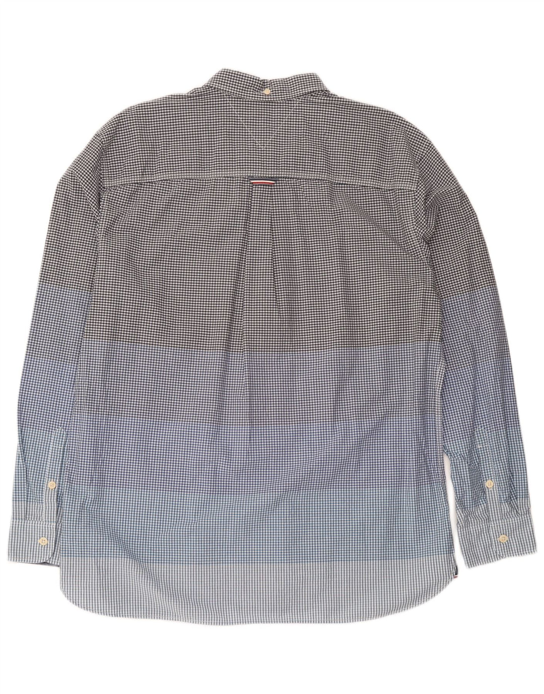 Camisa masculina Tommy Hilfiger Regular Fit 2XL algodão guingão multicolorido