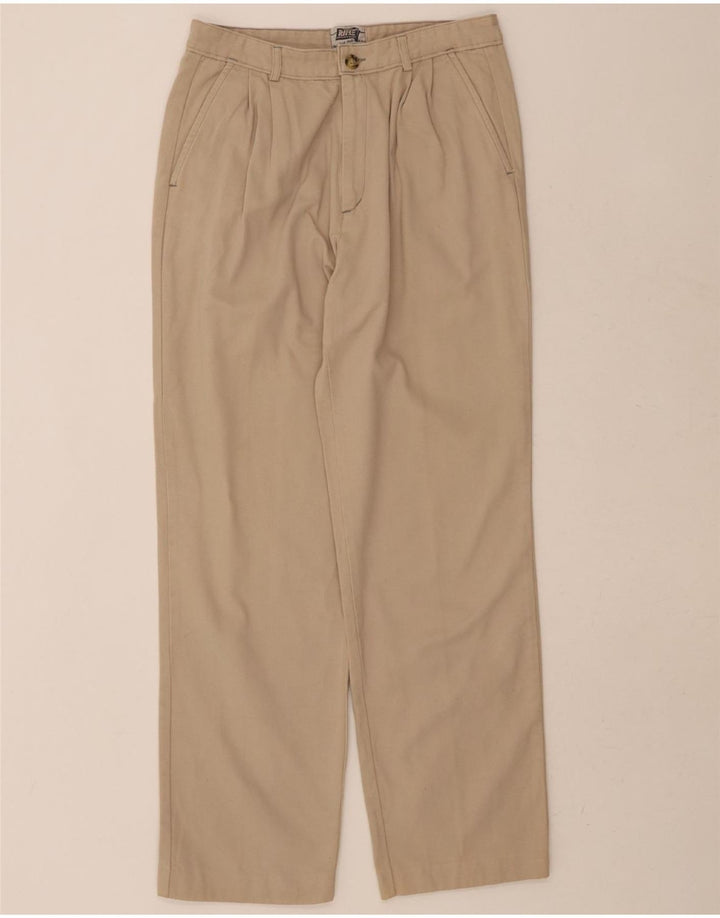 RIFLE Mens Pegged Chino Trousers W33 L31 Beige Cotton Vintage Rifle and Second-Hand Rifle from Messina Hembry 