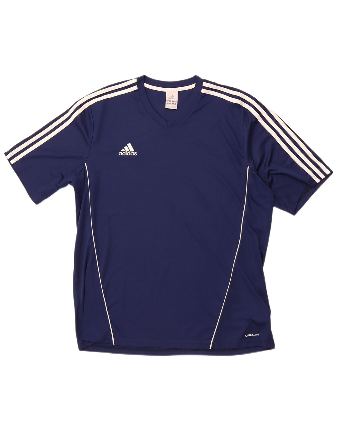 Camiseta Adidas Masculina Climalite Top XL Azul Marinho Poliéster
