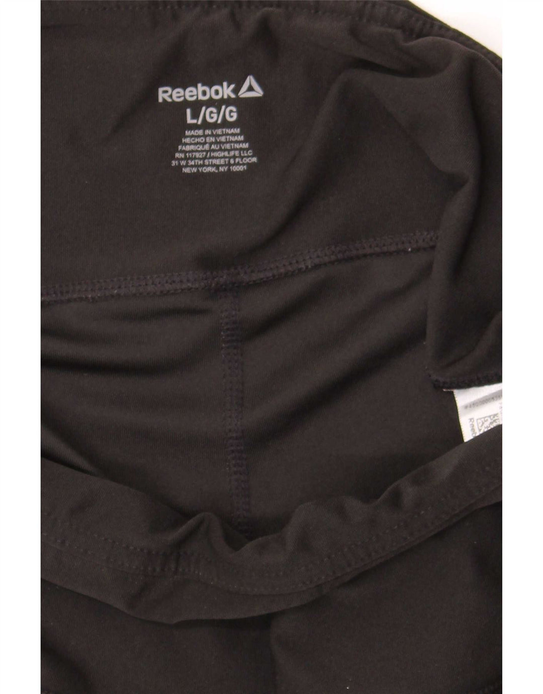 Leggings Reebok Graphic Capri Femininas UK 14 Grande Preto