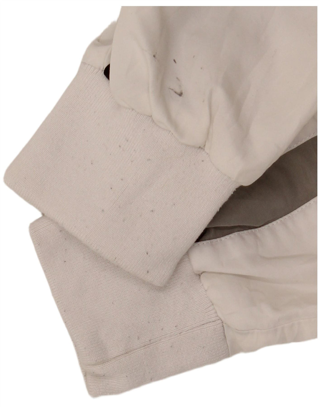 Champion Mens Treino Top Jaqueta Médio Poliéster Branco