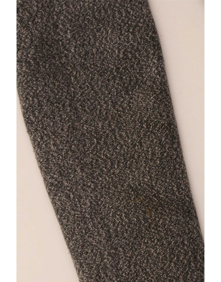 Sobretudo feminino Oasis Regular Fit UK 14 Poliéster manchado cinza médio