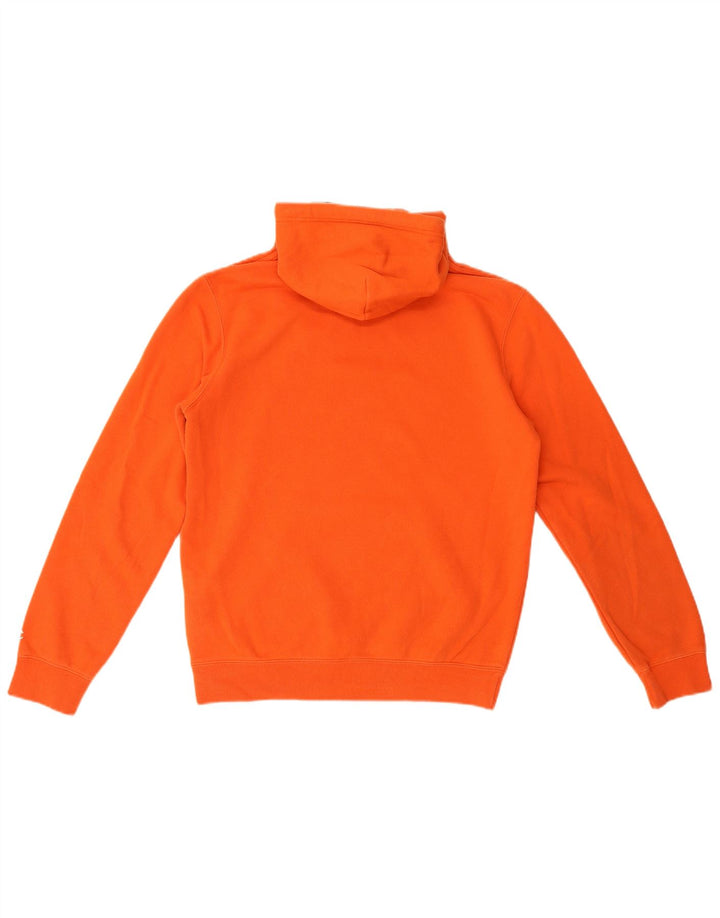 Jumper com capuz gráfico masculino Champion médio laranja
