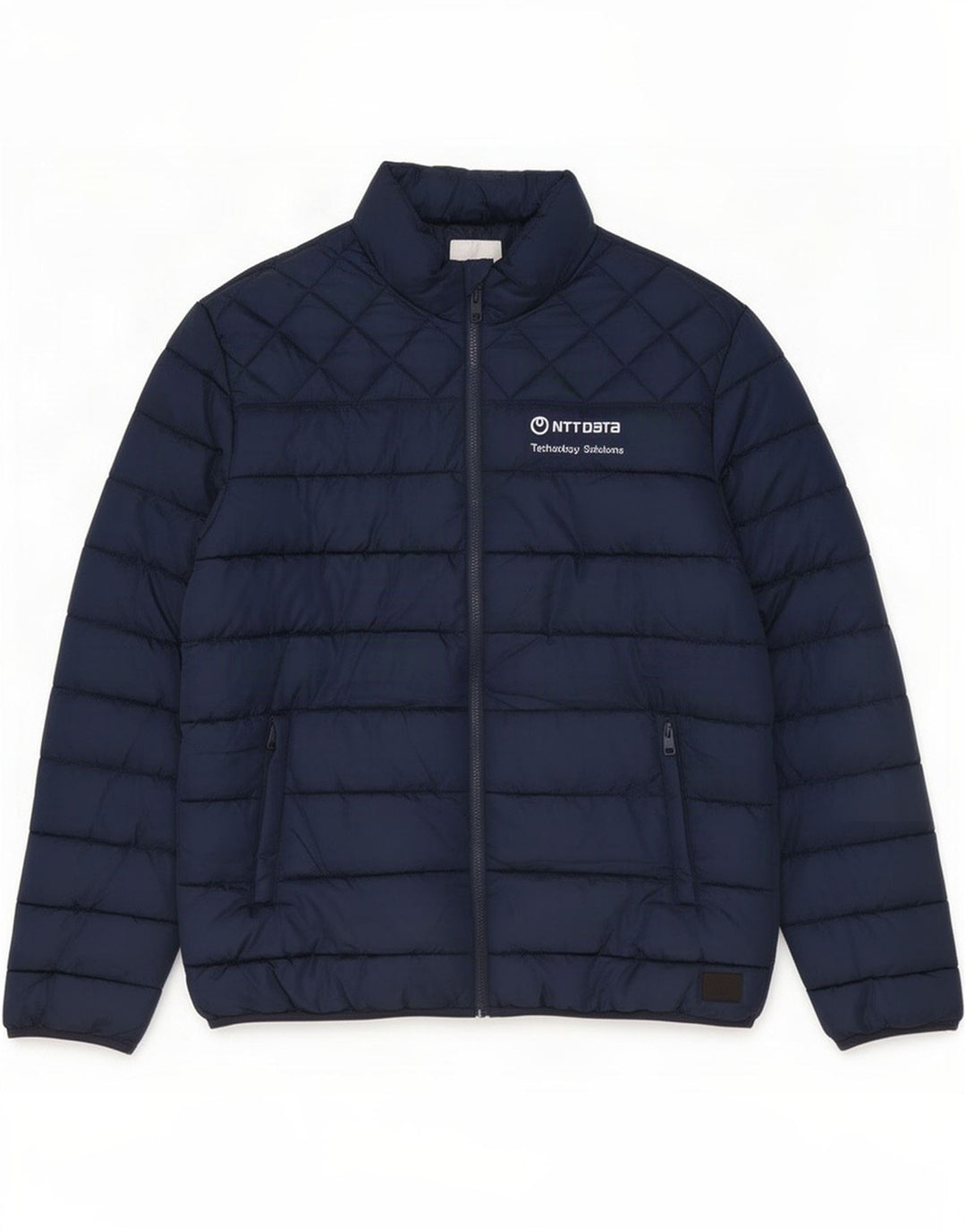 Jaqueta acolchoada masculina Jack & Jones UK 44 2XL poliéster azul marinho