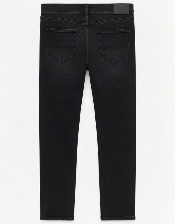 Marks & Spencer Mens Skinny Jeans W36 L29 Algodão Preto