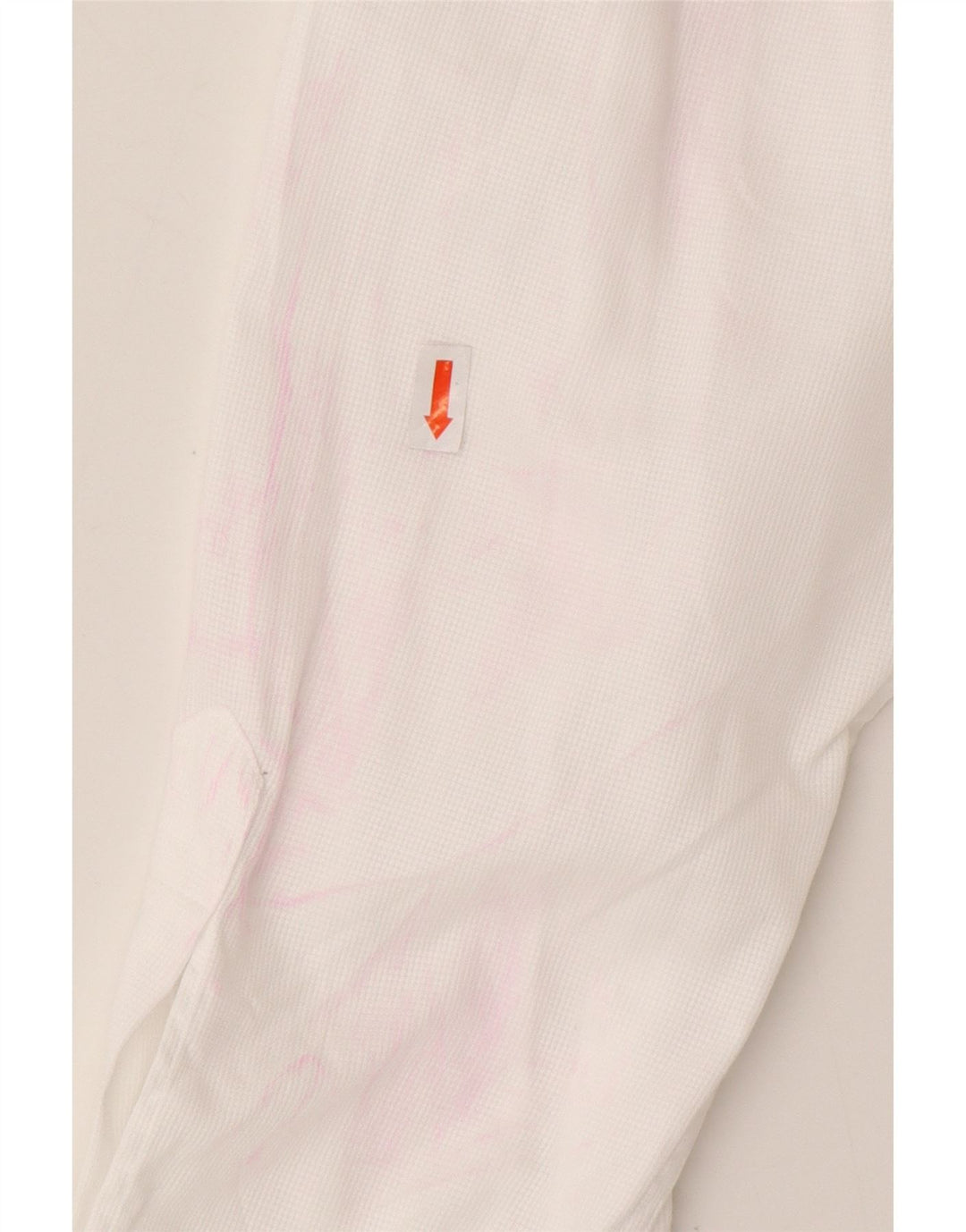 Camisa formal masculina ROCCOBAROCCO tamanho 17 1/2 44 XL branca