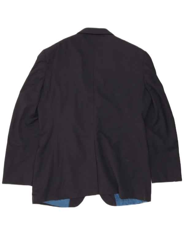 Jaqueta Marks & Spencer Mens Autograph Blazer Reino Unido 38 Médio Azul Marinho