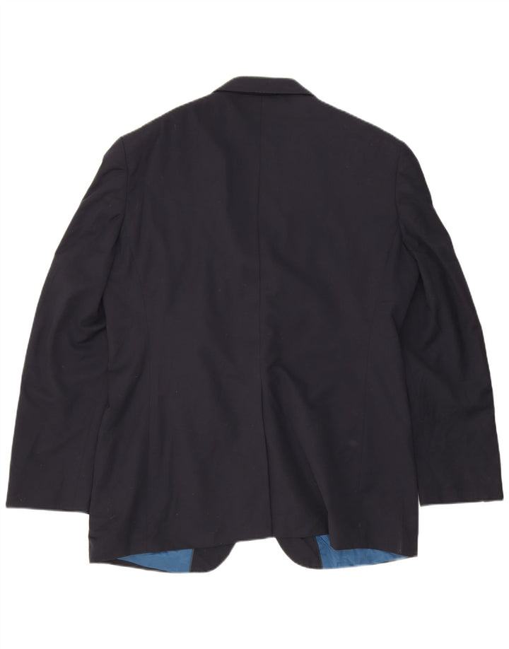Jaqueta Marks & Spencer Mens Autograph Blazer Reino Unido 38 Médio Azul Marinho