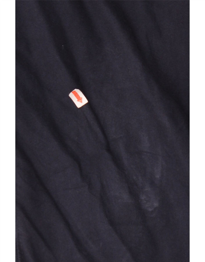 Camisa masculina RALPH LAUREN pequena algodão azul marinho