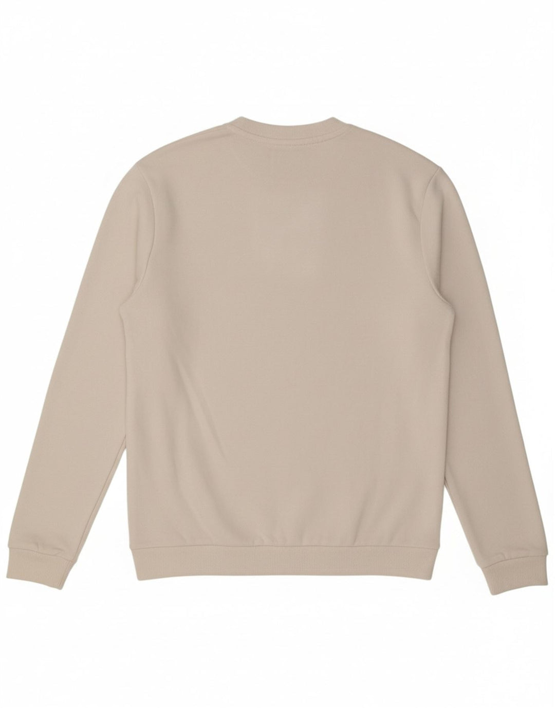 FILA Mens Graphic Moletom Jumper Pequeno Algodão Branco