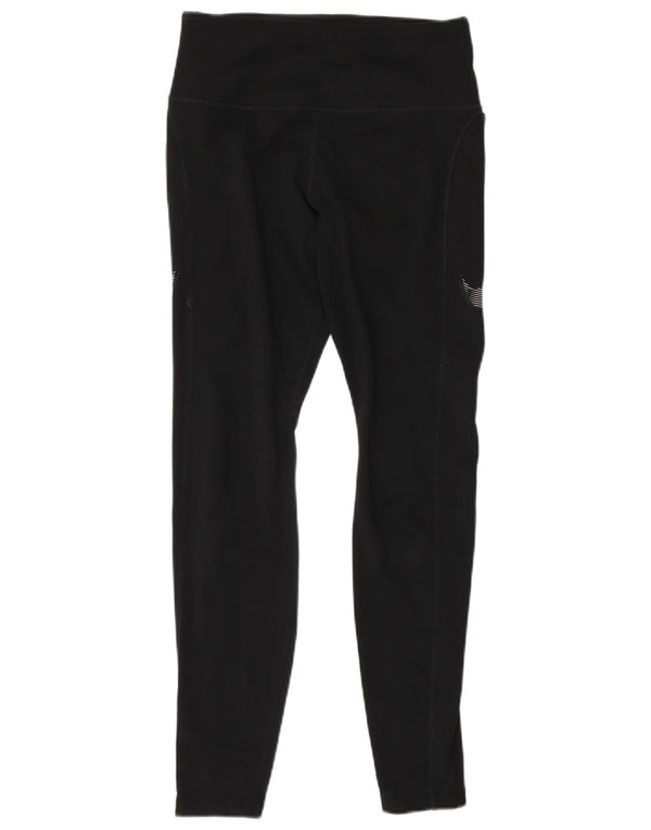 Leggings Nike Dri Fit para mulher UK 8 pequeno preto colorblock poliéster