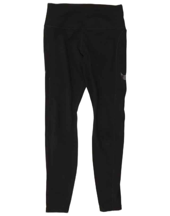Leggings Nike Dri Fit para mulher UK 8 pequeno preto colorblock poliéster