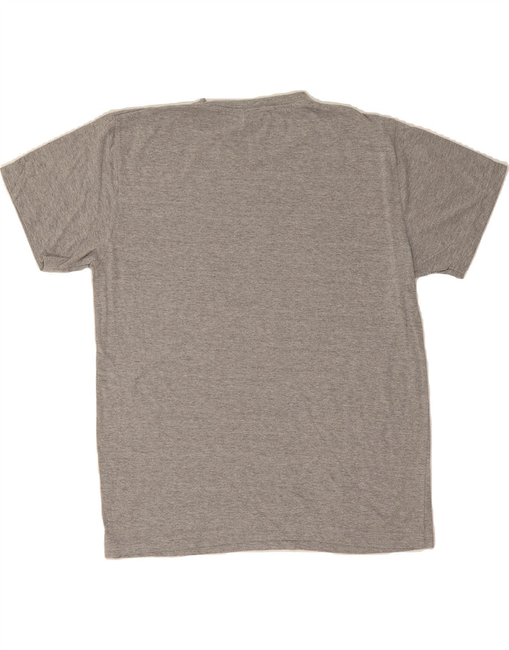 LOTTO Mens T-Shirt Top Large Grey Cotton Vintage Lotto and Second-Hand Lotto from Messina Hembry 