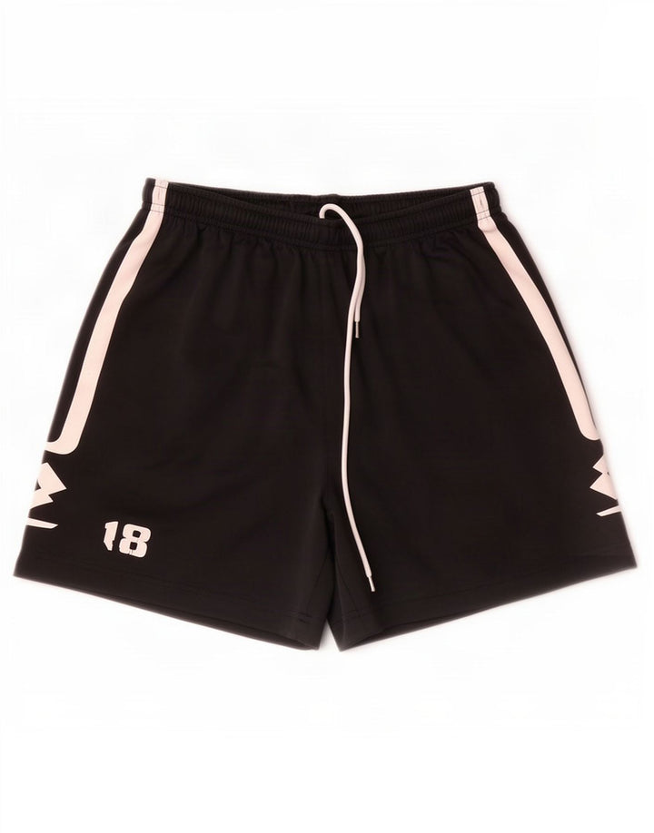Lotto Mens Sport Shorts Médio Preto Colorblock