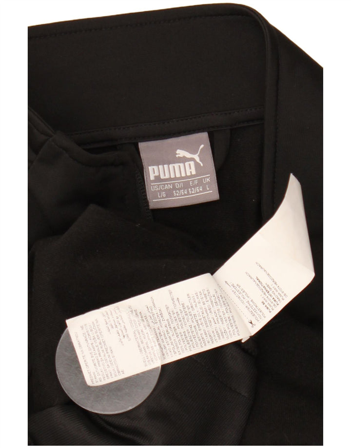 Puma Mens Treino Top Jaqueta Grande Poliéster Preto