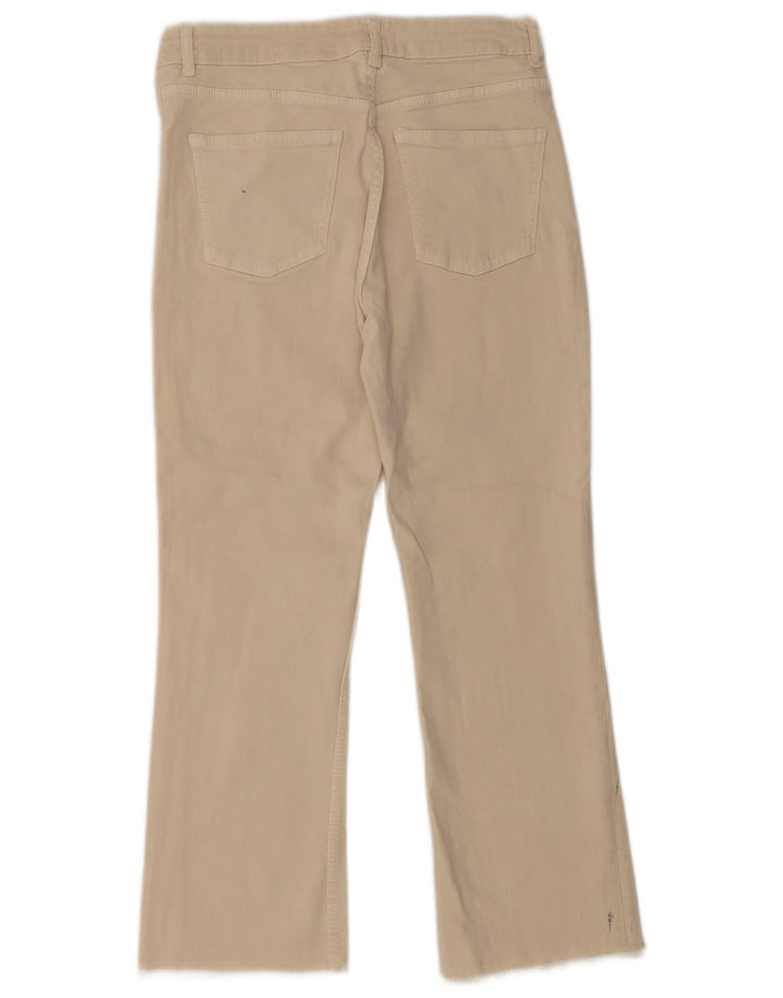 Calça jeans feminina Zara EU 40 médio W30 L25 branco