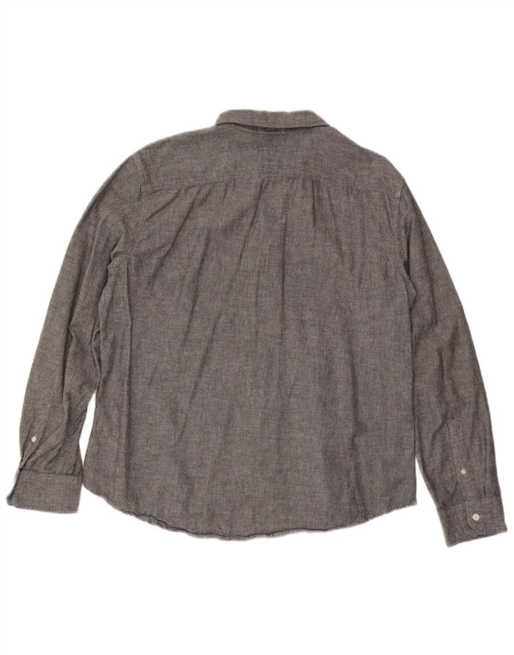 Camisa masculina slim fit LEVI'S XL algodão cinza