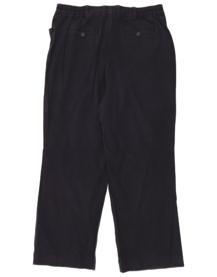 EDDIE BAUER Calça feminina casual Blakely Fit EUA 16 2XL W32 L32 azul marinho