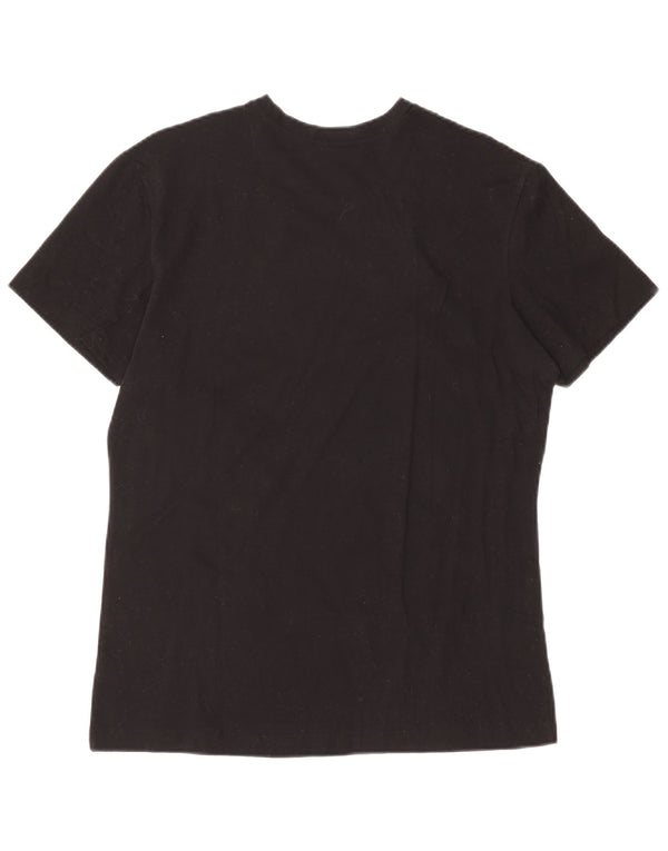 Camiseta masculina Fila Top médio algodão preto