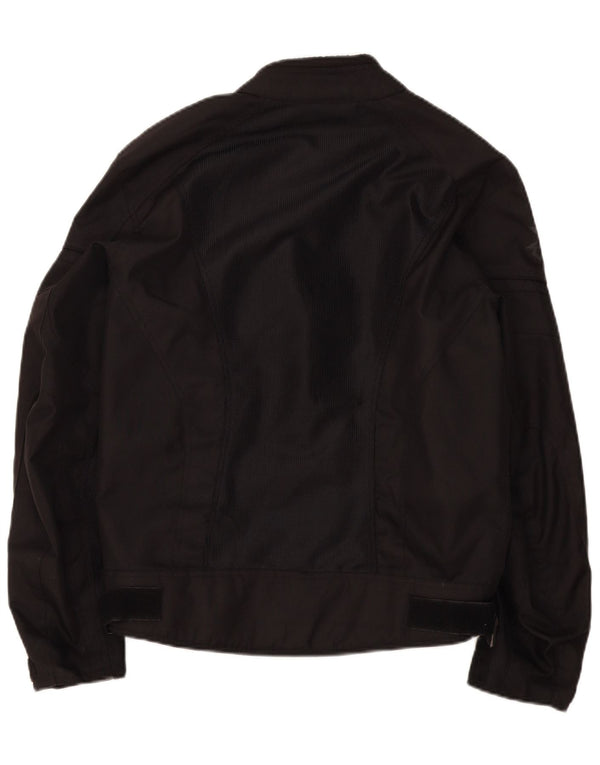 Jaqueta masculina Course Graphic Racer UK 38 poliéster preto médio