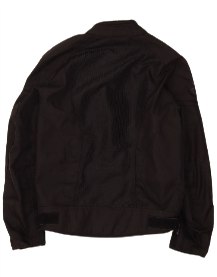 Jaqueta masculina Course Graphic Racer UK 38 poliéster preto médio