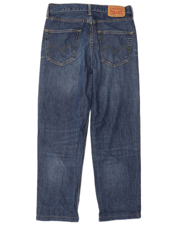 Jeans Levi's Masculino Solto W30 L32 Azul Algodão