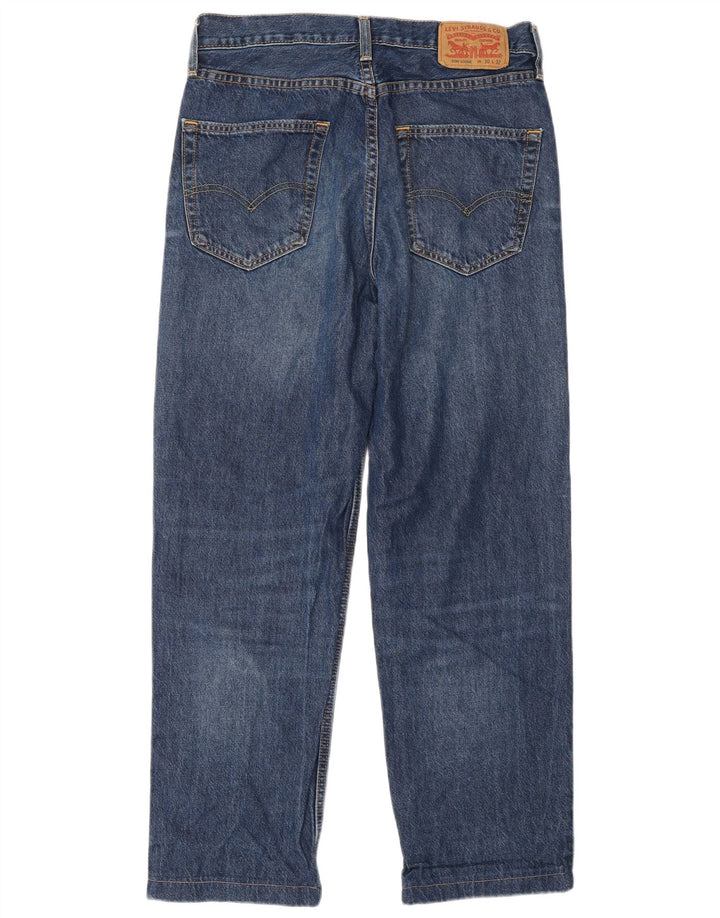 Jeans Levi's Masculino Solto W30 L32 Azul Algodão