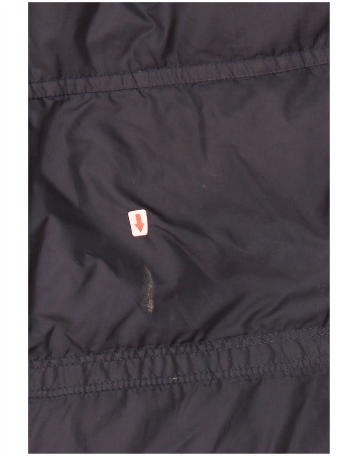 Jaqueta masculina acolchoada com capuz Henry Cottons IT 48 azul marinho médio
