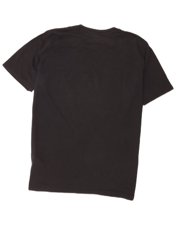Camiseta masculina Under Armour Heat Gear Graphic Top grande de algodão preto