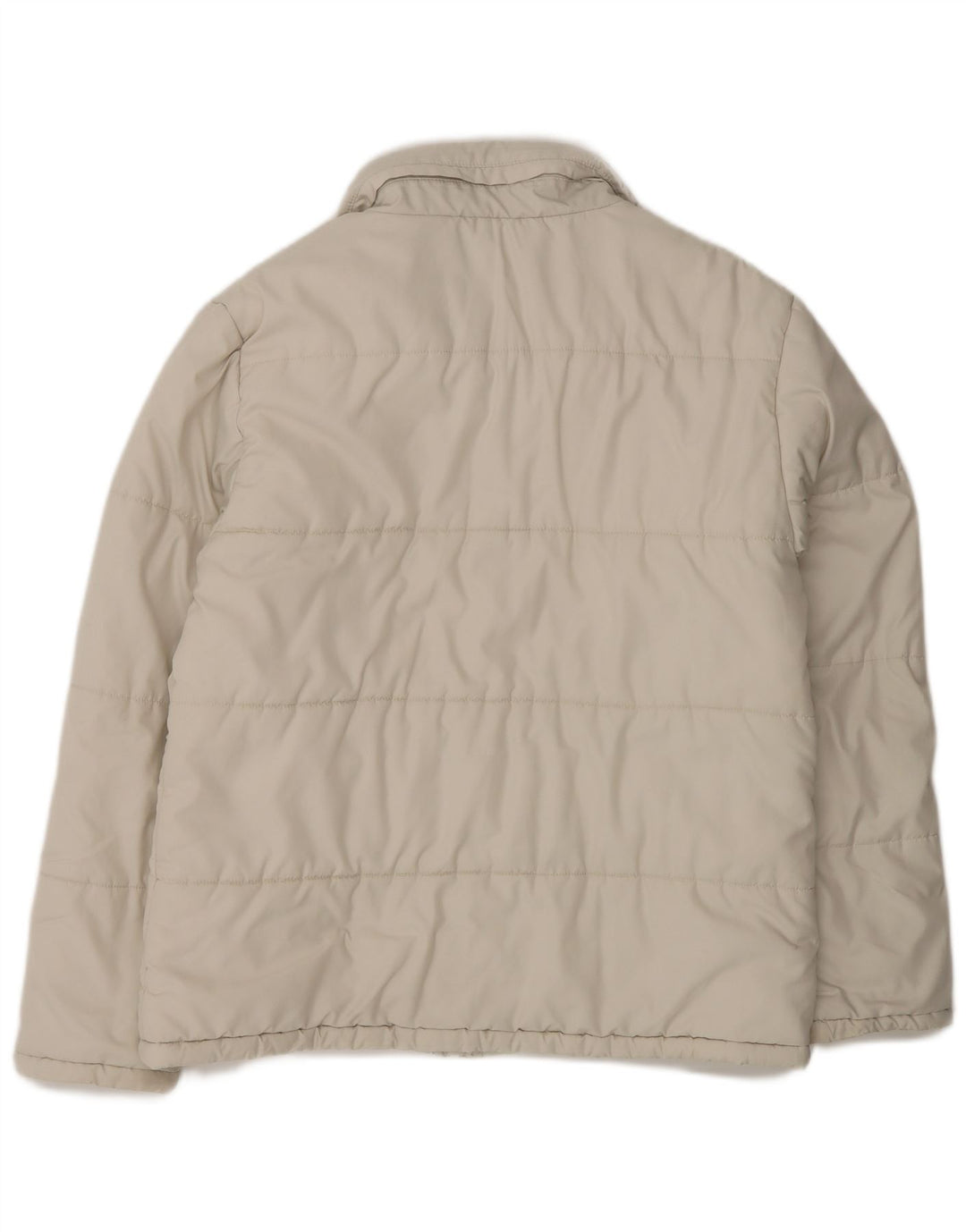Jaqueta corta-vento feminina Reebok UK 16 grande poliéster branco esportivo
