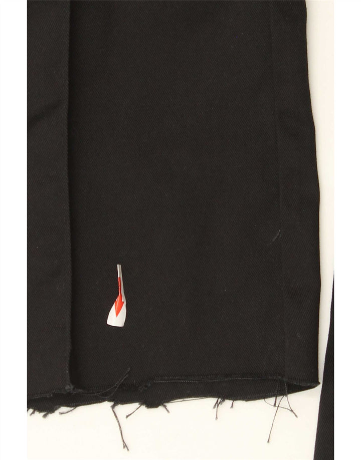 Calças Chino retas masculinas Dickies W36 L29 poliéster preto