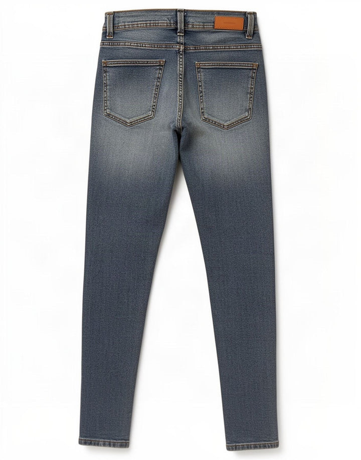 Zara Jeans Slim Feminino EU 42 Grande W32 L30 Azul