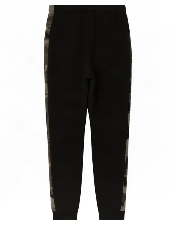 Nike Mens Dri Fit Calças de treino Joggers Médio Preto Camuflagem Algodão