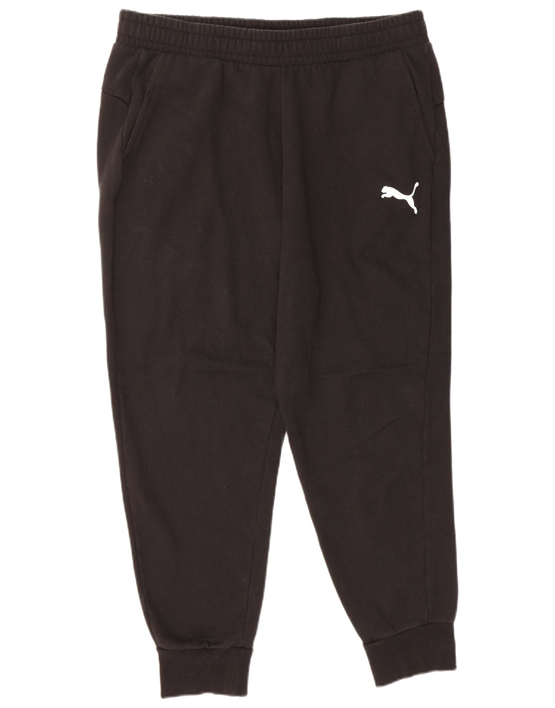 Calça de treino masculina Puma Joggers XL preto algodão