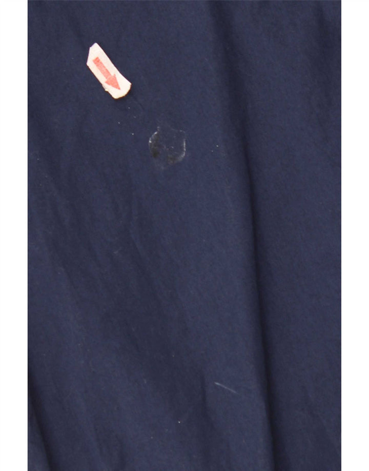Camisa masculina de manga curta Levi's de algodão azul marinho médio