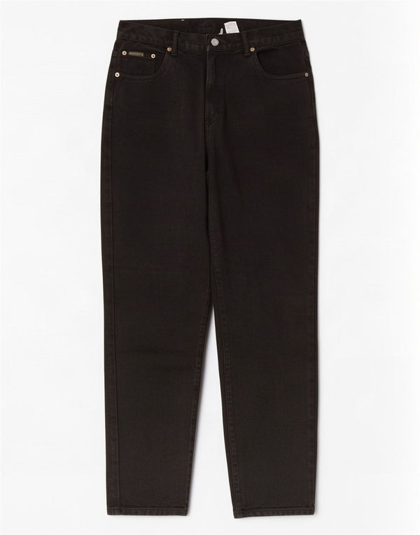 Calça Jeans Calvin Klein Feminina Cintura Alta Cônica US 12 Grande W28 L29 Preto