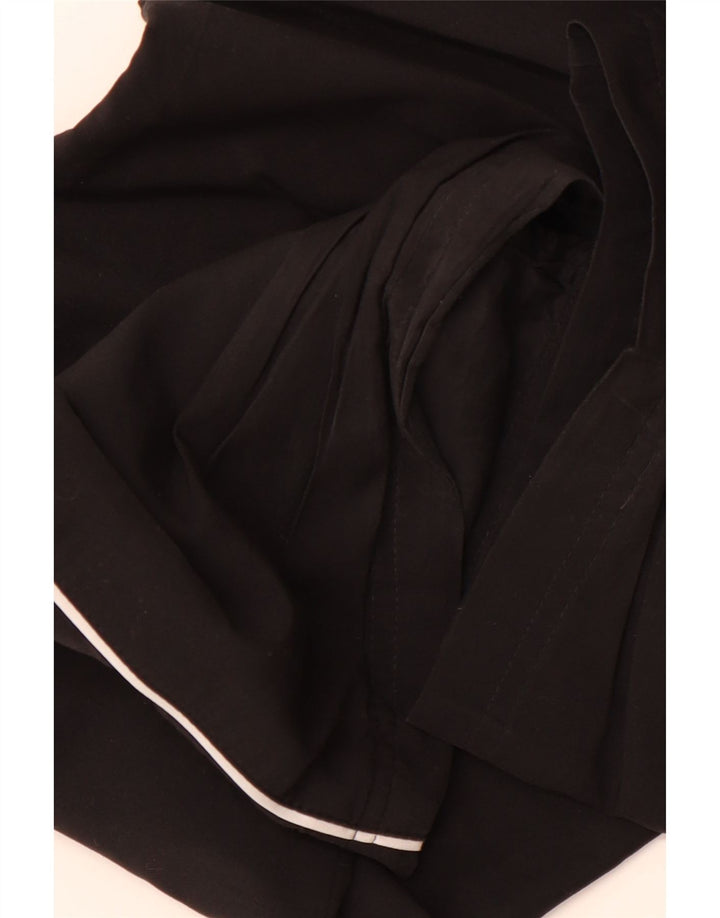 Calças de treino masculinas ADIDAS poliéster preto médio