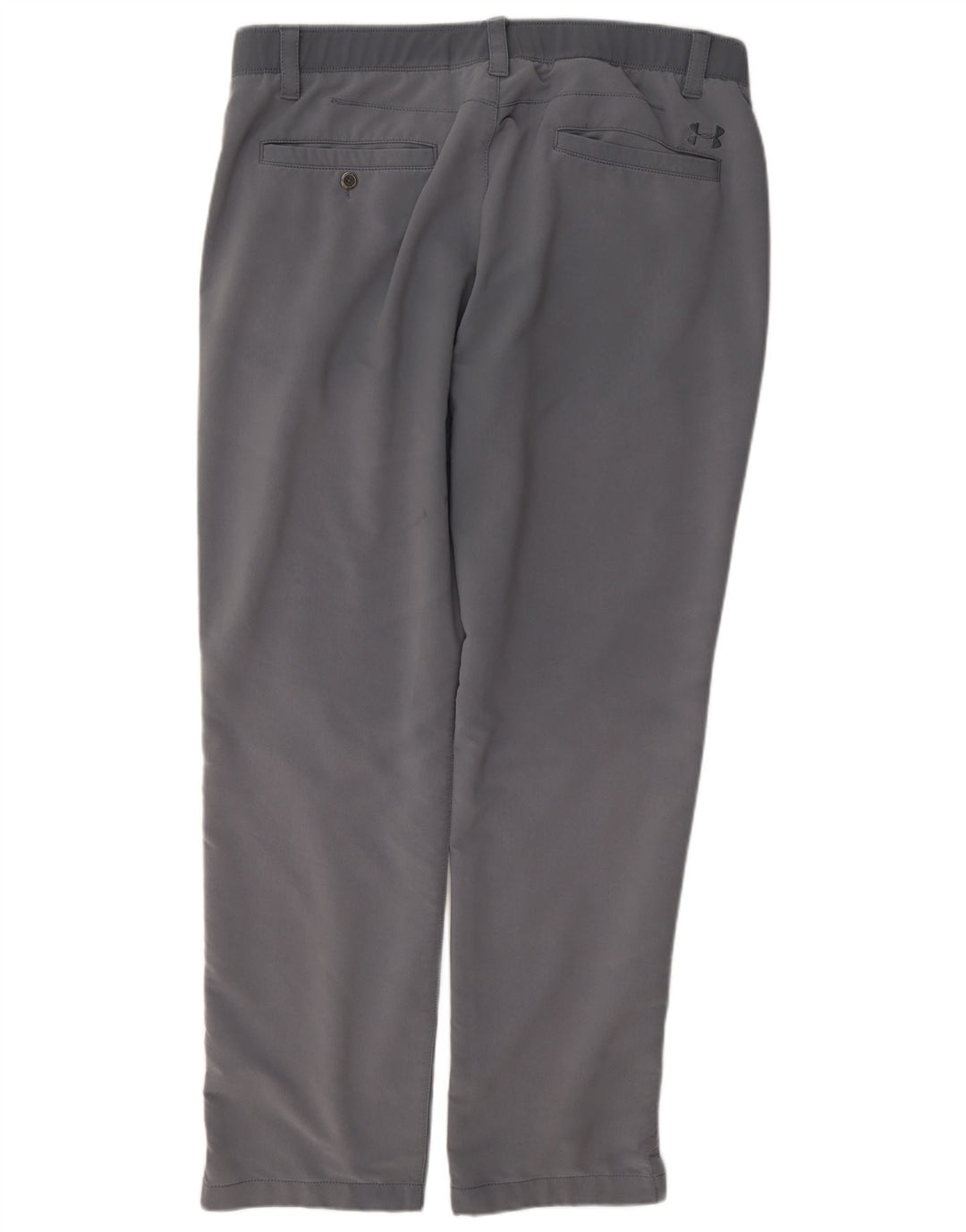 Under Armour Mens Straight Chino Calças W38 L32 Cinza