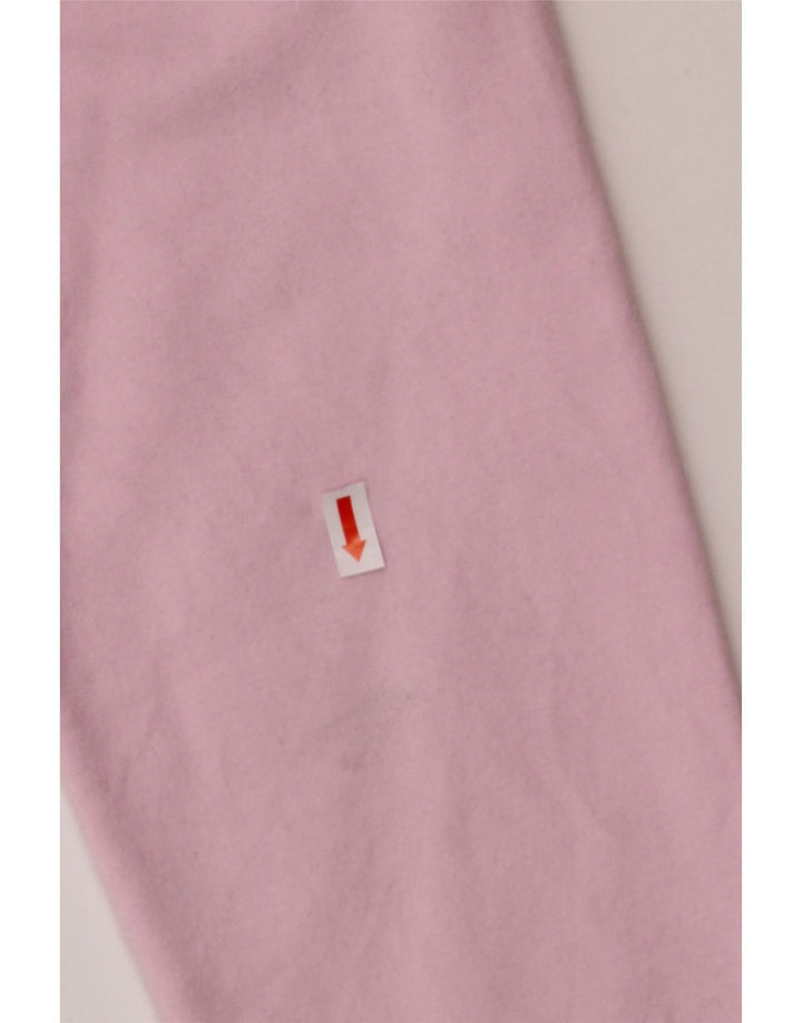 JORDAN Girls Crop Hoodie Jumper 12-13 Years Large Pink Cotton Vintage Jordan and Second-Hand Jordan from Messina Hembry 