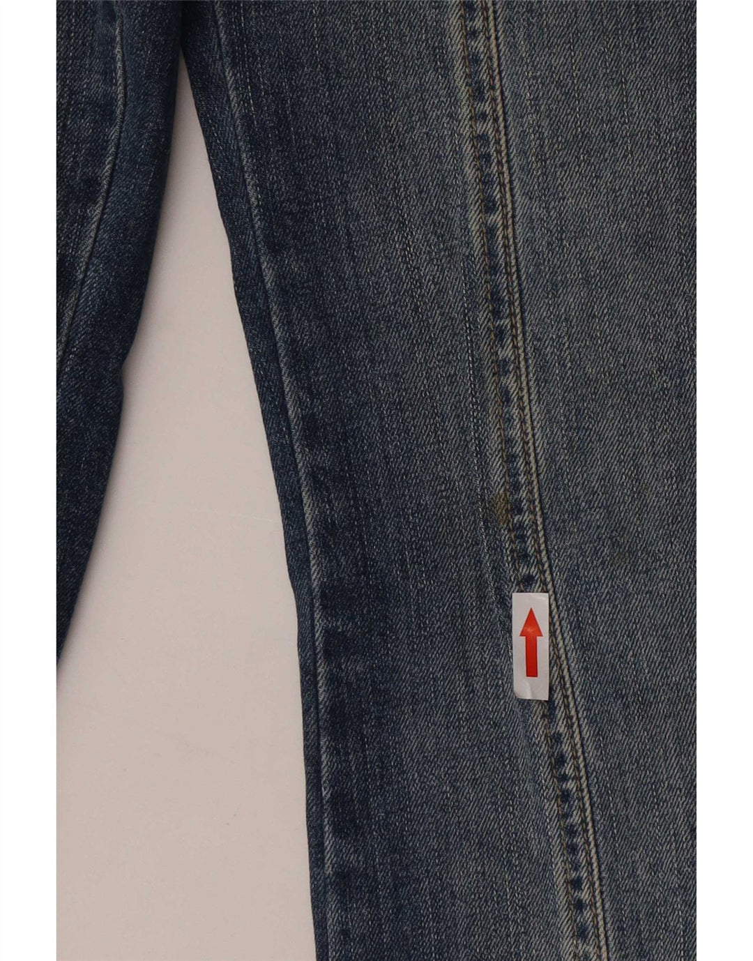 Jeans feminino vintage bootcut W28 L31 azul marinho