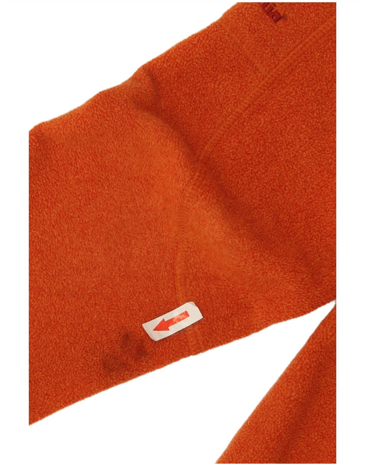 Pulôver de lã feminino Patagonia UK 10 pequeno poliéster laranja