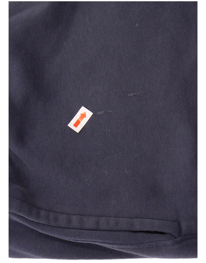 Calça de treino masculina NIKE joggers pequeno algodão azul marinho