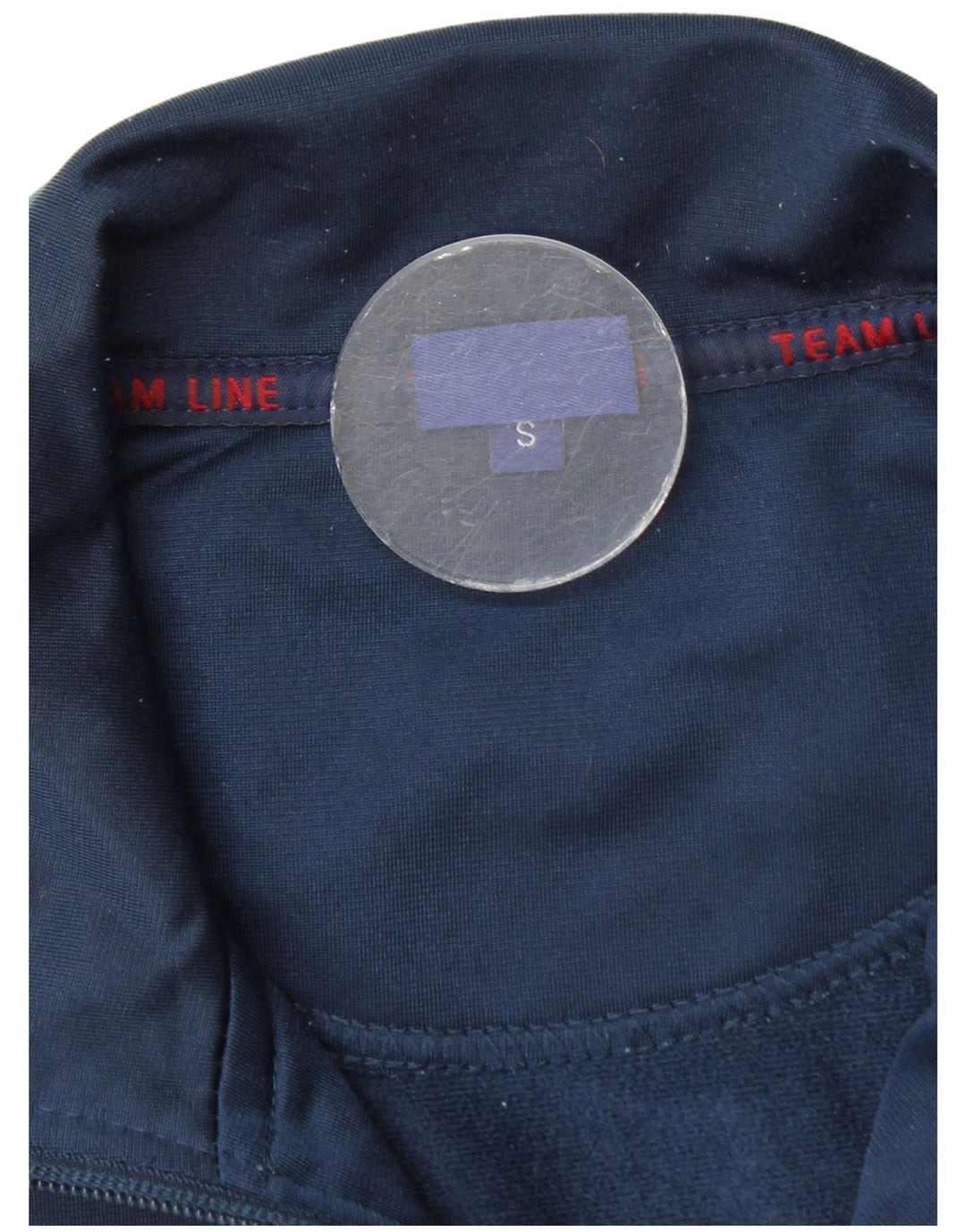 Asics Mens Tracksuit Top Jacket Pequeno Azul Marinho Colourblock Poliéster