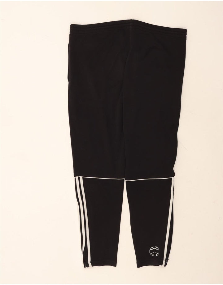 Calça de treino masculina Adidas Climalite Graphic grande poliéster preto